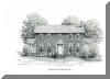 Applewood Manor, Asheville, NC; pen & ink drawing by Lee James Pantas