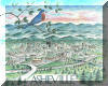 Asheville, NC; pen & ink drawing by Lee James Pantas