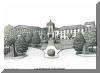 Lee Edwards High School, Asheville, NC; pen & ink drawing by Lee James Pantas