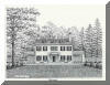 Melange, Hendersonville, NC; pen & ink drawing by Lee James Pantas