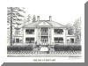 The Inn at Brevard, Brevard, NC; pen & ink drawing by Lee James Pantas