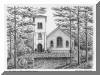St. John in the Wilderness, Flat Rock, NC; pen & ink drawing by Lee James Pantas