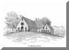 St. Matthias Church, Asheville, NC; pen & ink drawing by Lee James Pantas