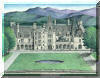 Biltmore Estate, pen & ink and prismacolor drawing, by Lee James Pantas