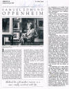 1982 Gulf Shore Life article about Samuel Oppenheim, signed by artist